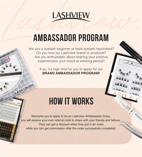 Join Our Ambassador Program Lashview Lashes Lashview Lashes