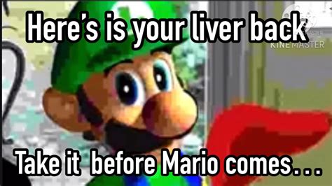 3 Days Until Mario Steals Your Liver Good Ending Luigi Gives You