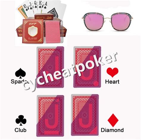 Have you ever wonder what is in the other player poker hand? poker anti cheat marked card UV contact lenses GYT playing cards win tricks