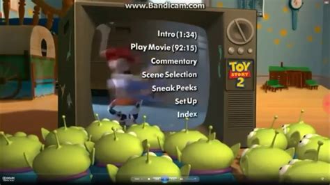 Toy Story 2 Dvd Disc 1 Menu Youtube