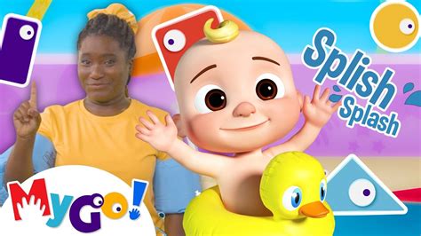 Splish Splash With Jj Songs For Kids Swimming Song Sign Language