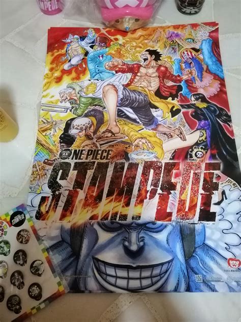 One Piece Stampede Poster Lukisan
