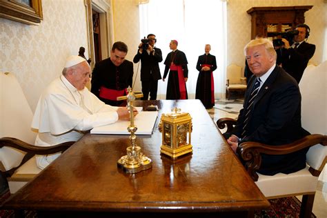 With T And In Conversation Vatican Presses Trump On Climate Change