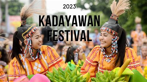 Kadayawan Festival 2023 Schedule Of Activities And Events Davao City