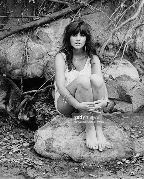 Singer Linda Ronstadt Poses For A Portrait For Her First Solo Album