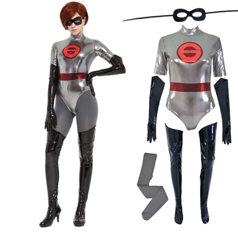 mrs incredible adult women elastigirl helen parr cosplay costume bodysuit outfit ebay