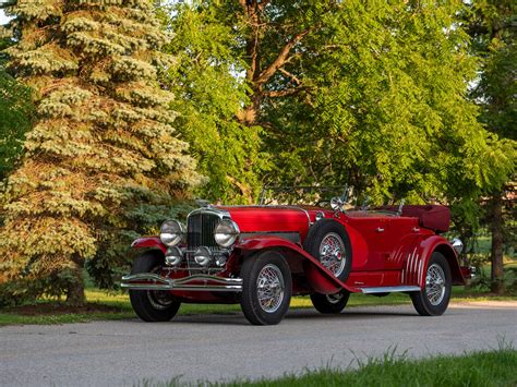 Duesenberg Model Sj Sweep Panel Dual Cowl Phaeton By Lagrande