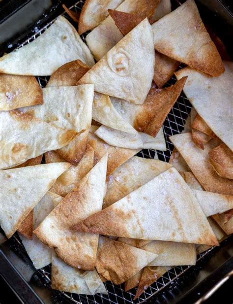 How To Make Tortilla Chips In Air Fryer With Flour Tortillas 2021 Sho