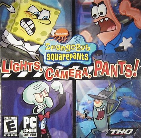 Spongebob Squarepants Lights Camera Pants For Windows 2005