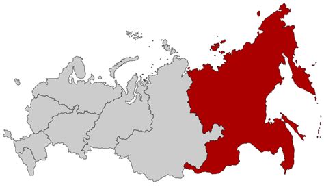 Filemap Of Russia Far Eastern Federal District 2018 Composition