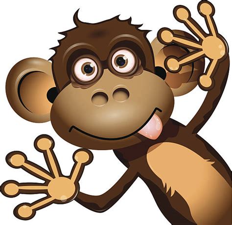 Monkey Clip Art Vector Images And Illustrations Istock