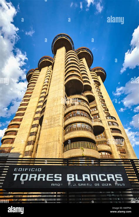 Òtorres BlancasÓ Torres Blancas Un Edificio Emblemático De Madrid La