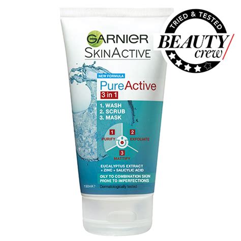 Garnier Skin Naturals Pure Active 3 In 1 Review Beautycrew