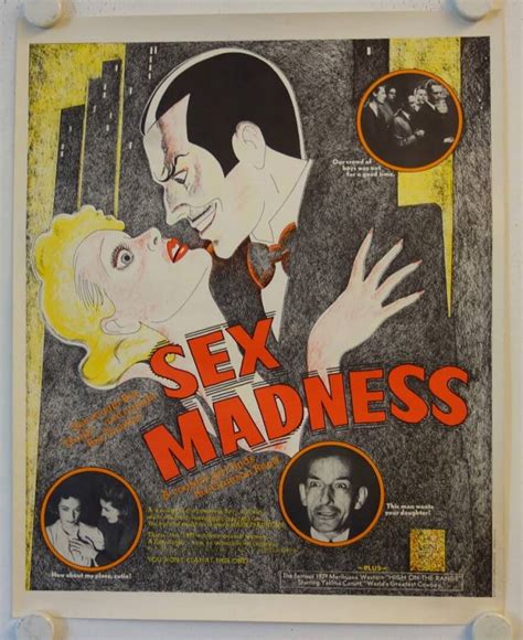 Sex Madness Re Release Us Special Movie Poster