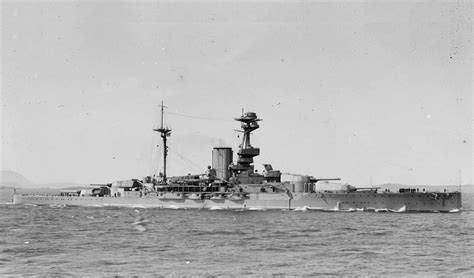 British Battleship Hms Resolution Destinations Journey