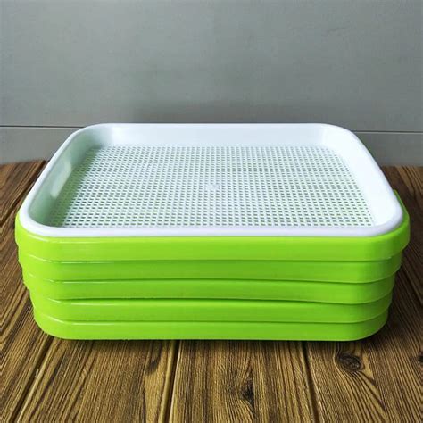 13pcs Tray Sprouter Sprouting Kit Bean Growth Germination Trays
