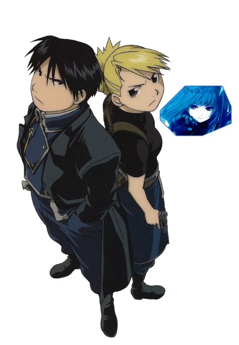 Roy Mustang And Riza Hawkeye Render By Oathsign On Deviantart