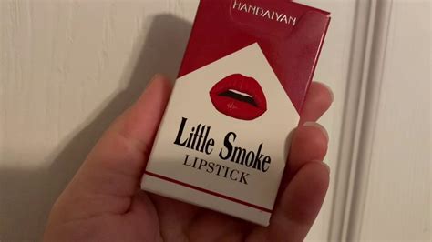 Little Smoke Cigarette Lipsticks Review And Swatches Youtube