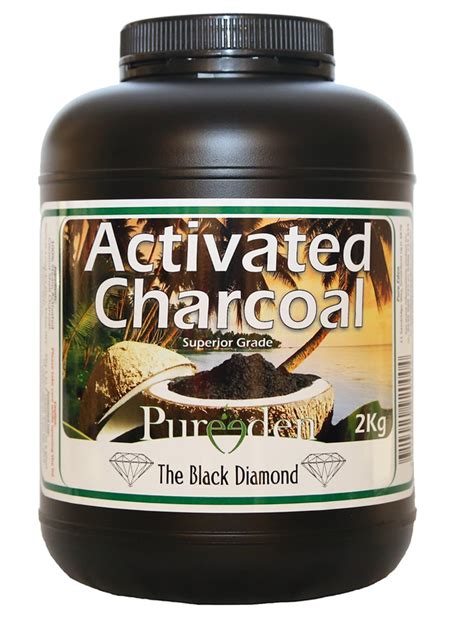 2kg Activated Charcoal Powder Pure Eden