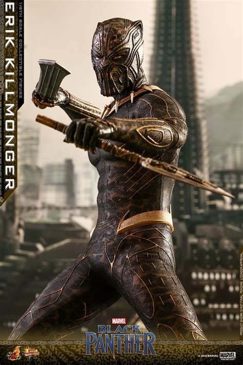 Hot Toys Marvels Black Panther 16th Scale Erik Killmonger