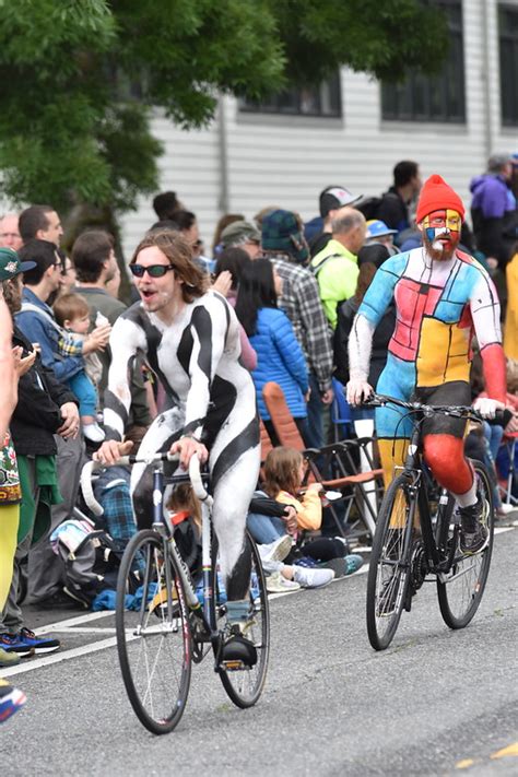 Fremont Nude Bike Riders Solstice Parade Guerilla Photographer