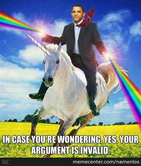 Rainbows And Unicorns Meme