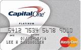 Capital One Platinum Mastercard Credit Line Increase Pictures