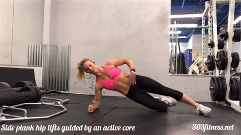 Side Plank Hip Lifts Guided By An Active Core303