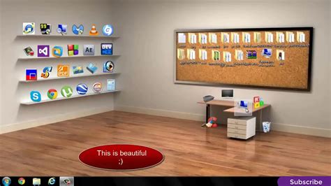 How To Make A Beautiful Classic 3d Desktop In Windows 788110 Youtube