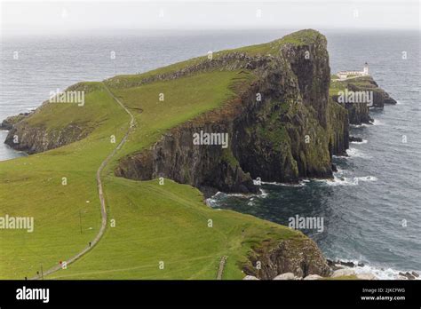 The Neist Point On The Isle Of Skye In Scotland Stock Photo Alamy