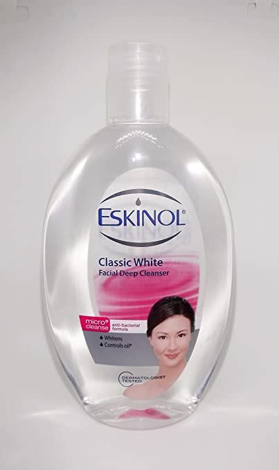 Eskinol Facial Deep Cleanser 225ml Classic White Uk Beauty