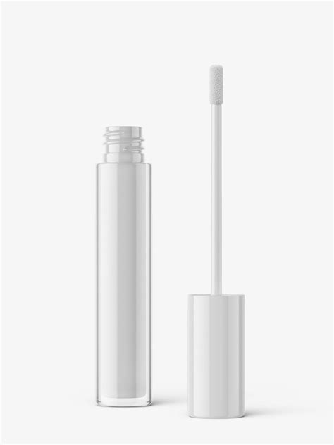 Lip Gloss Bottle Mockup Smarty Mockups Bottle Mockup Lip Gloss Lips