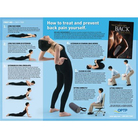 Opentip Com Mckenzie First Aid For Back Pain Exercise Poster