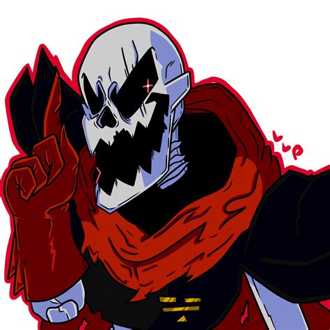 I Drew Underfell Papyrus For Fun Undertale