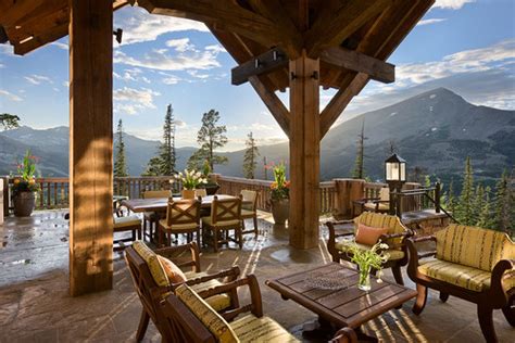 Design Inspiration Rustic Outdoor Living Spaces Home On The Range Blog