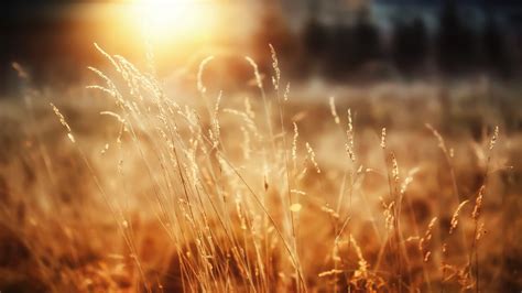 Sunlight Nature Blurred Spikelets Wallpapers Hd Desktop And Mobile