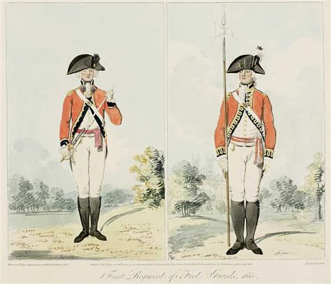 1790s British Army Captains Uniform British Army Infantry British