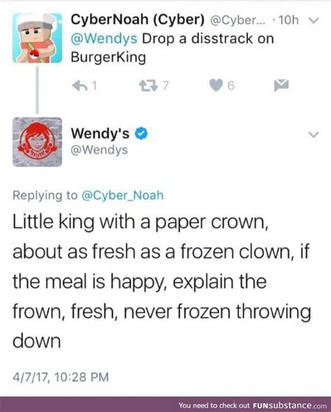 Whoever Runs The Twitter Account For Wendys Needs A Raise