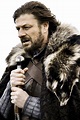 Sean Bean as Ned Stark | Ned stark, Sean bean, Game of thrones cast