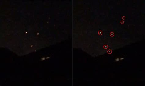 Mysterious Lights Spotted Flashing In Houston Sky Daily Mail Online
