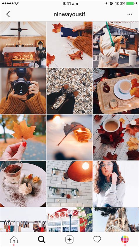 Fall Instagram Theme Ideas Using Preview App Inspiration Filters