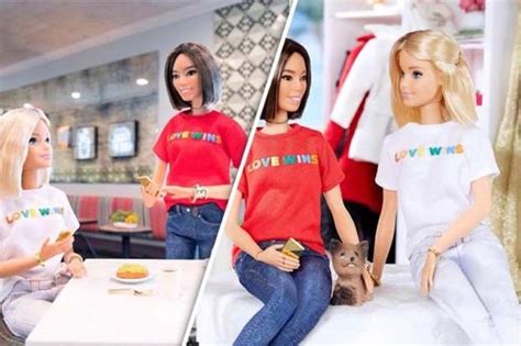 Barbie Comes Out As Lesbian Doll Shows Same Sex Marriage Support Daily Star