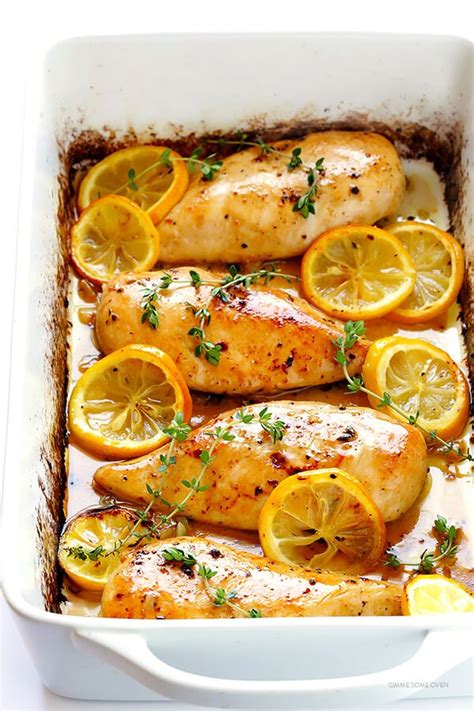 Baked Lemon Chicken Gimme Some Oven