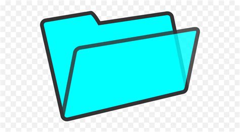 Light Blue Folder Clip Art Vector Clip Art Folder Icons Mac Light