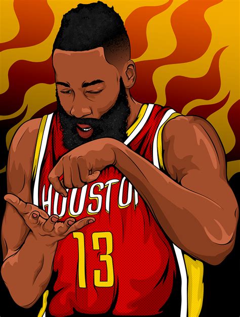 News Cartoon Net Cartoon James Harden Art