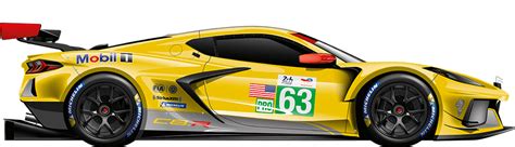 63 Chevrolet Corvette C8r Fia World Endurance Championship