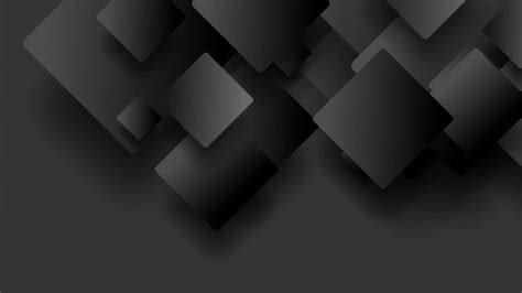Black Squares Technology Geometric Abstract Motion Background Seamless