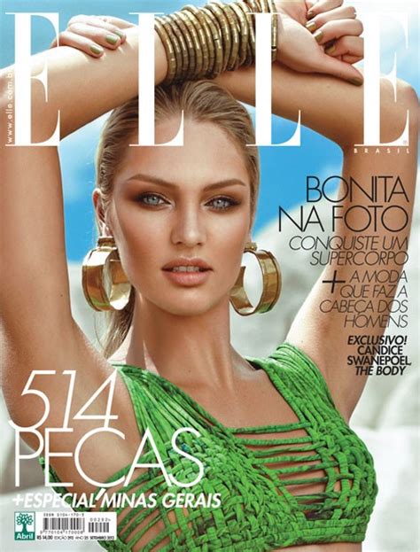 Candice Swanepoel In Elle Brazil Magazine September 2012 Gotceleb