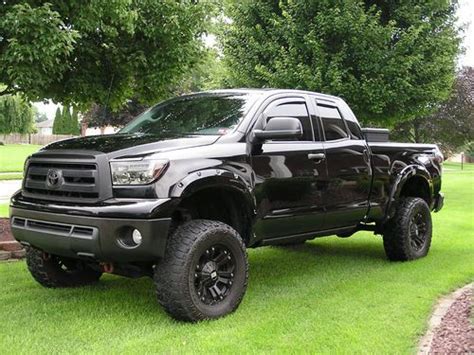 Allows for up to 35 tall tires. Purchase used 2010 TOYOTA TUNDRA 6 INCH LIFT CREW CAB 4X4 XD WHEELS 35'S BLACK CUSTOM in ...