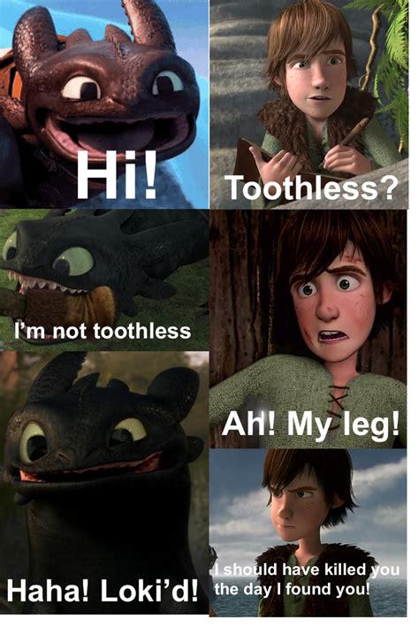 Httyd Meme Im Not Toothless How To Train Your Dragon Know Your Meme